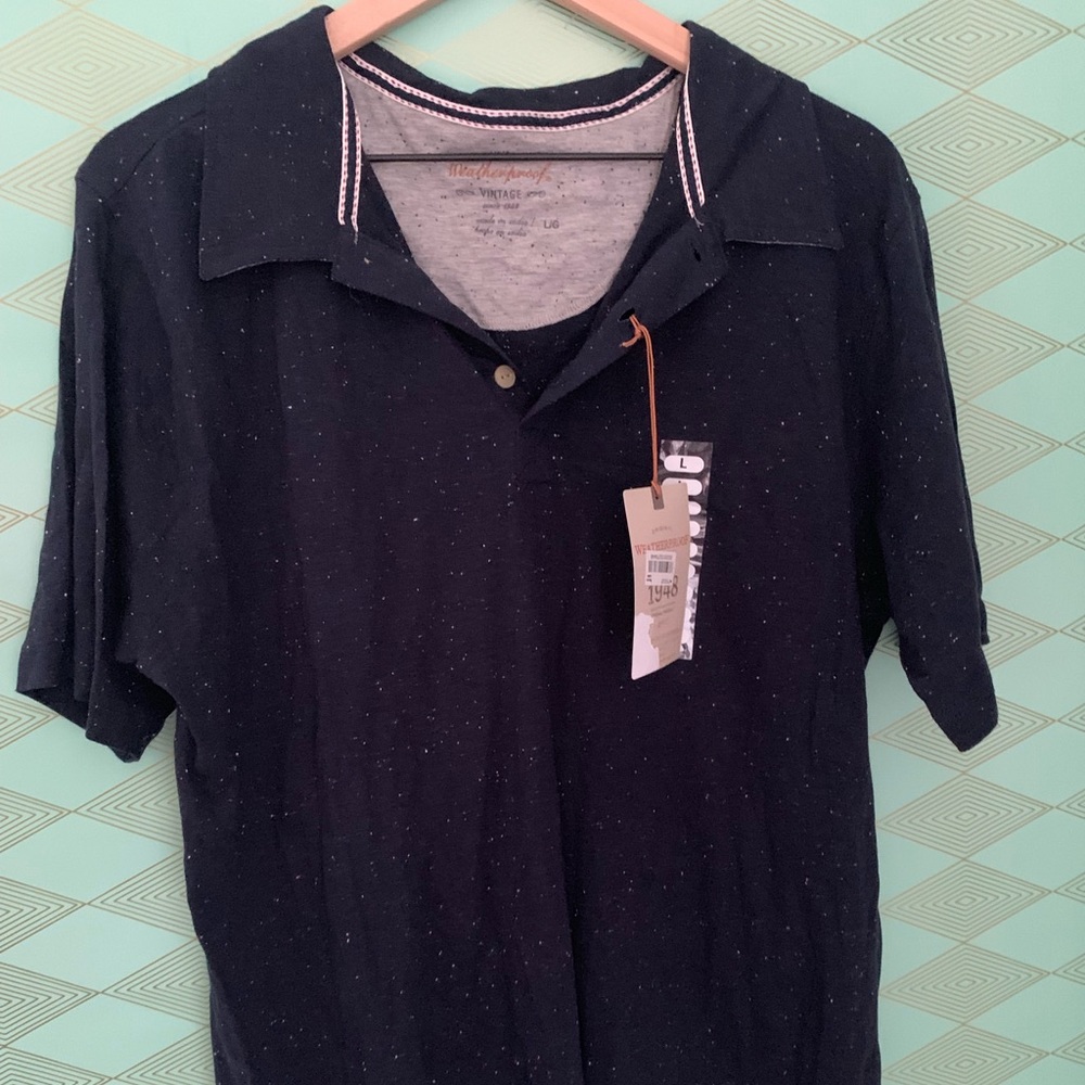 VINTAGE 1948 COLLARED TOP NWT